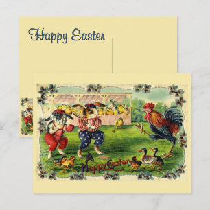 Easter Bunny Baseball  Briefkaart