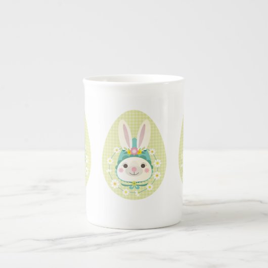 Easter Bunny bone china mok (Voorkant)