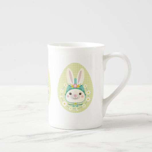 Easter Bunny bone china mok (Rechts)