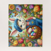 Easter Bunny Boy Legpuzzel (Verticaal)