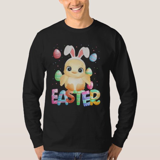 Easter Bunny Chick   Easter Chicken T-shirt (Voorkant)