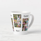Easter Bunny & Child 4 photos Latte Mok (Rechterhoek)