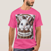 Easter Bunny Chocolate Egg T-shirt (Voorkant)
