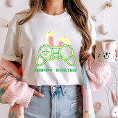 Easter Bunny Controller Gaming Shirt; Easter Gamer T-shirt