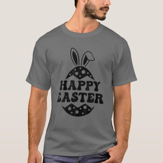 Easter Bunny Costume Funny Happy Easter Eggs 2022 T-shirt (Voorkant)