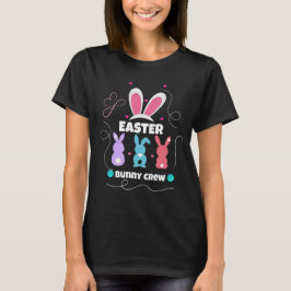 Easter Bunny Crew T-shirt – Schattigee familie bij
