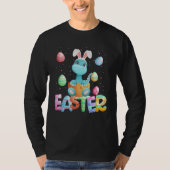 Easter Bunny Dinosaur   Easter Brachiosaurus T-shirt (Voorkant)