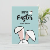 Easter Bunny Ears Kaart (Staand voorkant)