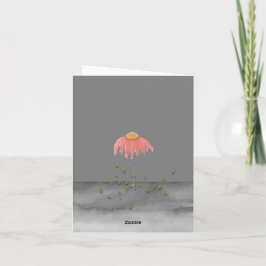 Easter Bunny EGG-CITING illustratie Feestdagen Kaart (Achterkant)