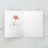 Easter Bunny EGG-CITING Oranje illustratie Feestdagen Kaart (Binnen)