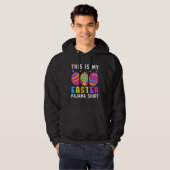 Easter Bunny Egg Happy Easter Sunday Egg Easter Hoodie (Voorkant volledig)