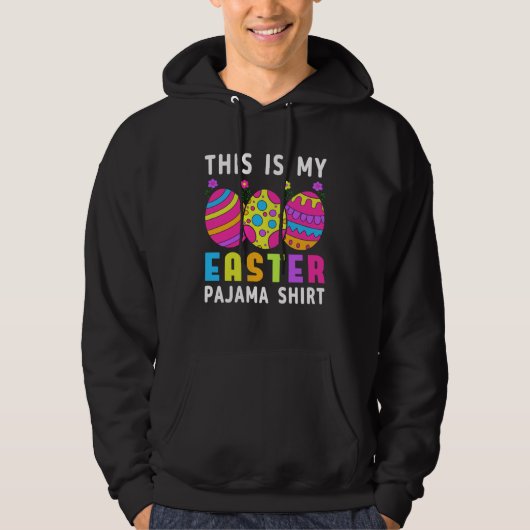 Easter Bunny Egg Happy Easter Sunday Egg Easter Hoodie (Voorkant)