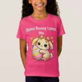 Easter Bunny Egg Kinderen T-shirt (Voorkant)