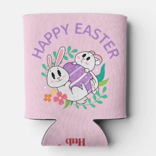 Easter Bunny Egg Knuffel Water Cooler (Achterkant)
