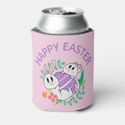 Easter Bunny Egg Knuffel Water Cooler (Blikje Achterkant)