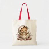 Easter Bunny Egg Tote Bag (Voorkant)