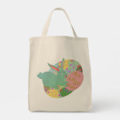 Easter Bunny Eggs Tote Bag (Achterkant)