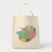 Easter Bunny Eggs Tote Bag (Voorkant)