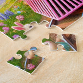 Easter Bunny Express Spring Train Adventure  Legpuzzel (Zijkant)