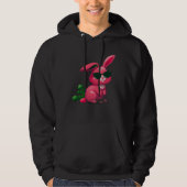 Easter Bunny Faces cool Easter Rabbit Bunnies  5 Hoodie (Voorkant)