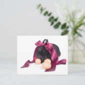 Easter Bunny Feestdagenkaart (Staand voorkant)