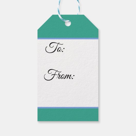 Easter Bunny Gnomes Cadeaulabel (Achterkant)