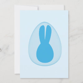 Easter bunny greeting card kaart
