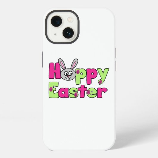 Easter Bunny Happy Easter Eggs iPhone Hoesje (Achterkant)