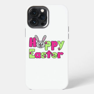 Easter Bunny Happy Easter Eggs iPhone 13 Pro Max Hoesje