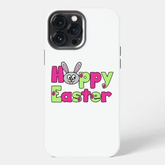 Easter Bunny Happy Easter Eggs iPhone Hoesje (Achterkant)