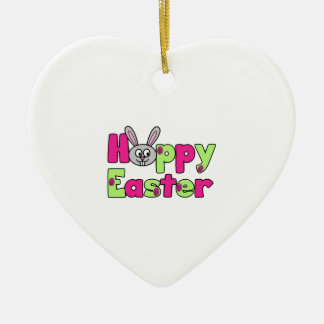 Easter Bunny Happy Easter Eggs Keramisch Ornament