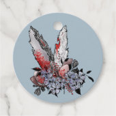 Easter Bunny Horror Bedankjes Labels (Voorkant)