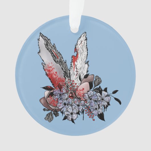 Easter Bunny Horror Ornament (voorkant)