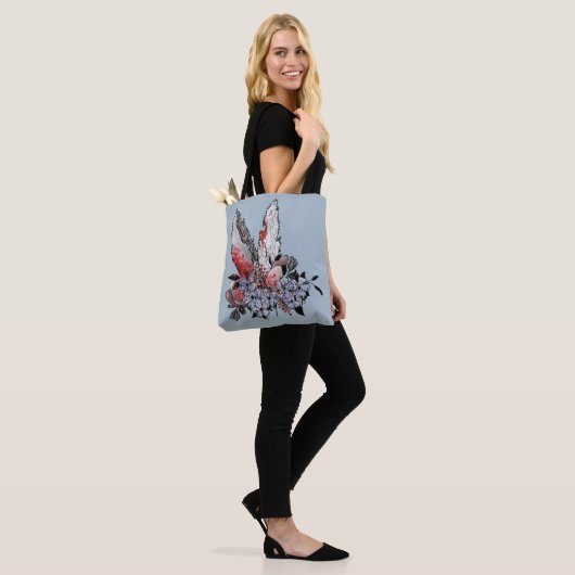 Easter Bunny Horror Tote Bag (Op model)