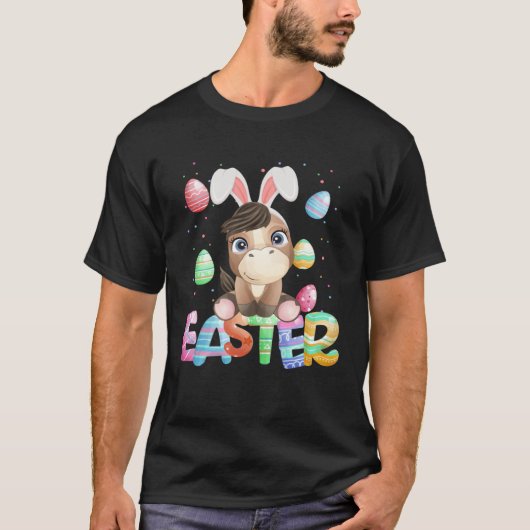 Easter Bunny Horse   Easter Horse T-shirt (Voorkant)