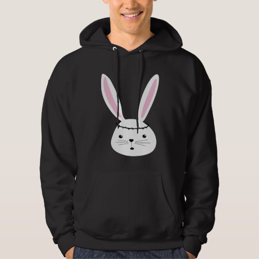Easter Bunny Jesus Carnival Hoodie (Voorkant)