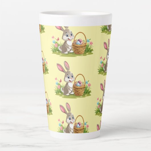Easter bunny latte mok (Voorkant)