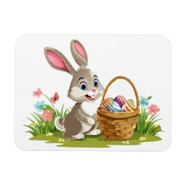 Easter bunny magneet