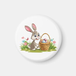 Easter bunny magneet