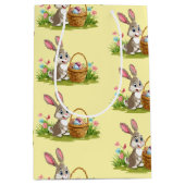 Easter bunny medium cadeauzakje (Voorkant)