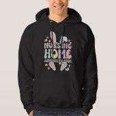 Easter Bunny Nursing Home Administrator Easter Day Hoodie (Voorkant)