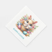 Easter Bunny Paper Napkins Servet (Hoek)