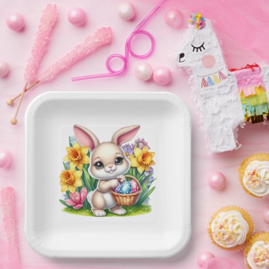 Easter Bunny  Papieren Bordje (Feest)