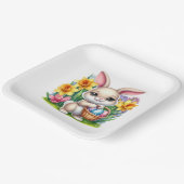 Easter Bunny  Papieren Bordje (Gebogen)