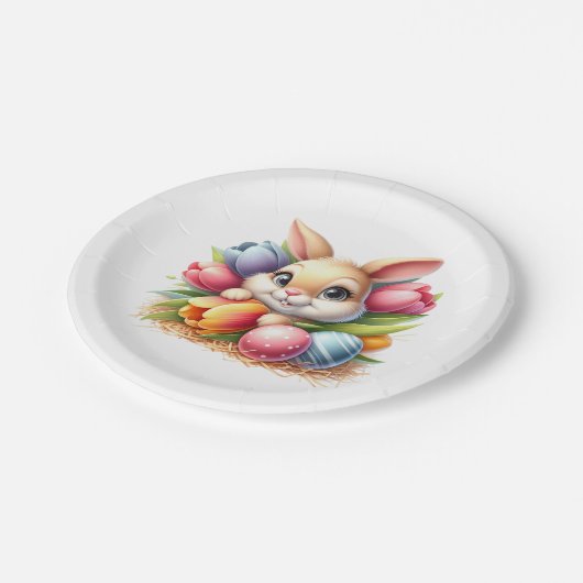 Easter Bunny  Papieren Bordje (Gekanteld)