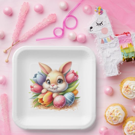 Easter Bunny  Papieren Bordje (Feest)