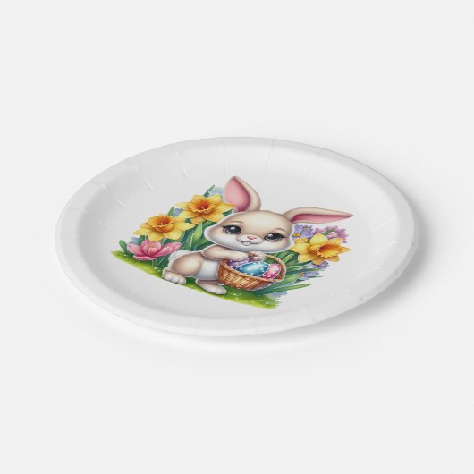 Easter Bunny  Papieren Bordje (Gekanteld)