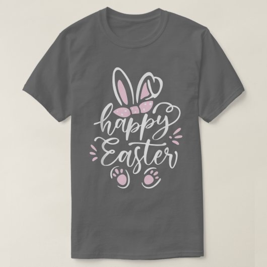 Easter Bunny Rabbit Trio Women Girls Cute Ea T-shirt (Design voorkant)