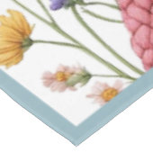 Easter Bunny Rainbow Art Spring Wildflowers Meadow Tafelkleed (Gekanteld)