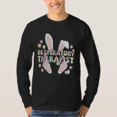 Easter Bunny Respiratory Therapist Easter Day T-shirt (Voorkant)